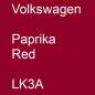 Preview: Volkswagen, Paprika Red, LK3A.